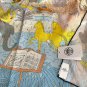 0 New 2025 HERMES Heavy [Celebration] [Natural Animal Forest] Square Towel [Lips] Sleek