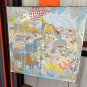 0 New 2025 HERMES Heavy [Celebration] [Natural Animal Forest] Square Towel [Lips] Sleek