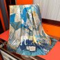 0 New 2025 HERMES Heavy [Celebration] [Natural Animal Forest] Square Towel [Lips] Sleek_608