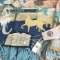 0 New 2025 HERMES Heavy [Celebration] [Natural Animal Forest] Square Towel [Lips] Sleek_6460