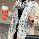 0 new cashmere model Xiaoxiang [Camellia Scarf]~Super uplifting! Advanced femininity!