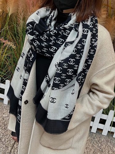 0 new cashmere model Xiaoxiang [Camellia Scarf]~Super uplifting! Advanced femininity!_1030