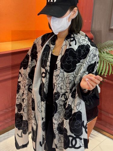 0 new cashmere model Xiaoxiang [Camellia Scarf]~Super uplifting! Advanced femininity!_5980