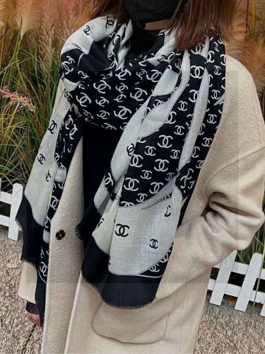 0 new cashmere model Xiaoxiang [Camellia Scarf]~Super uplifting! Advanced femininity!_6909