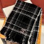 0 New Chanel Annual Most Beautiful [Double C Weaving plaid shawl] Exclusive channel ori