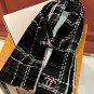 0 New Chanel Annual Most Beautiful [Double C Weaving plaid shawl] Exclusive channel ori