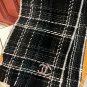 0 New Chanel Annual Most Beautiful [Double C Weaving plaid shawl] Exclusive channel ori