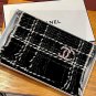 0 New Chanel Annual Most Beautiful [Double C Weaving plaid shawl] Exclusive channel ori_6022
