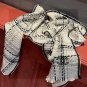 0 New Chanel Annual Most Beautiful [Double C Weaving plaid shawl] Exclusive channel ori_6023