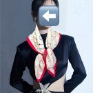 0 New Chanel The 2025 Constellation Square Scarf is made of exquisite handmade twill