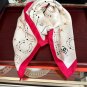 0 New Chanel The 2025 Constellation Square Scarf is made of exquisite handmade twill
