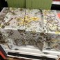 0 New Gucci Flower Scarf Exquisite Hand Curled Silk Twill [Celebration] Glossy and Sm