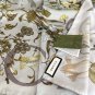 0 New Gucci Flower Scarf Exquisite Hand Curled Silk Twill [Celebration] Glossy and Sm