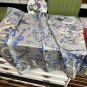 0 New Gucci Flower Scarf Exquisite Hand Curled Silk Twill [Celebration] Glossy and Sm_4615