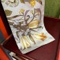 0 New Gucci Flower Scarf Exquisite Hand Curled Silk Twill [Celebration] Glossy and Sm_6509