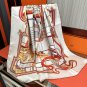 0 new Herm &Atilde;&uml; s [Whiplash Dance Line Edition] 90 square scarf creation originated from_2240