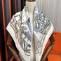0 new Herm &Atilde;&uml; s [Whiplash Dance Line Edition] 90 square scarf creation originated from_4078