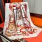 0 new Herm &Atilde;&uml; s [Whiplash Dance Line Edition] 90 square scarf creation originated from_6488