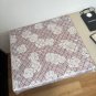 0 Original Small Fragrance 90cm Silk Square Towel, Camellia. Top grade twill silk mater_5726