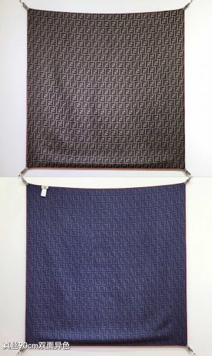 0 SFD250118mm double-sided 90x90cm diagonal silkFendi's' Full Frame FF '
