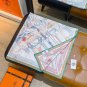 0 SHMS252818mm double-sided heterochromatic 90x90cm twill silkHermes' Stieg Competi