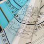 0 SHMS253618mm double-sided heterochromatic 90x90cm twill silkHerm è s' Grand Cele