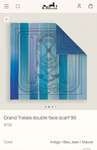 0 SHMS253618mm double-sided heterochromatic 90x90cm twill silkHerm &Atilde;&uml; s' Grand Cele_3126
