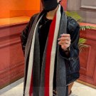 0 unisex, 100% pure cashmere Gucci high-end cashmere knitted scarf! 】Formal, casual, a