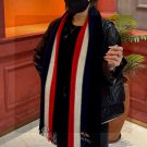 0 unisex, 100% pure cashmere Gucci high-end cashmere knitted scarf! 】Formal, casual, a_3565