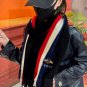 0 unisex, 100% pure cashmere Gucci high-end cashmere knitted scarf! 】Formal, casual, a_3565