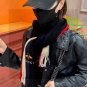 0 unisex, 100% pure cashmere Gucci high-end cashmere knitted scarf! 】Formal, casual, a_3565