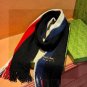 0 unisex, 100% pure cashmere Gucci high-end cashmere knitted scarf! 】Formal, casual, a_3565