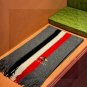 0 unisex, 100% pure cashmere Gucci high-end cashmere knitted scarf! 】Formal, casual, a_3566