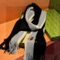 0 unisex, 100% pure cashmere Gucci high-end cashmere knitted scarf! 】Formal, casual, a_3567