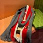 0 unisex, 100% pure cashmere Gucci high-end cashmere knitted scarf! 】Formal, casual, a_6011