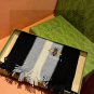 0 unisex, 100% pure cashmere Gucci high-end cashmere knitted scarf! 】Formal, casual, a_6012