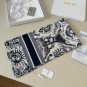0Dior's new 90cm silk square scarf is made of top-grade twill silk material, creating_6604
