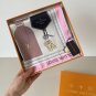 0Lv original single silk square scarf [luggage tag printed square scarf] made of twil_1276