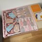 0Lv original single silk square scarf [luggage tag printed square scarf] made of twil_4204