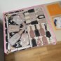 0Lv original single silk square scarf [luggage tag printed square scarf] made of twil_4205
