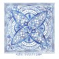 0Lv original single square scarf, Lv watercolor floral square scarf, made of twill si_4714
