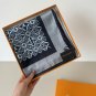 0Lv silk square scarf, made of classic 1854 twill silk material with hand rolled edge