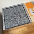0Lv silk square scarf, made of classic 1854 twill silk material with hand rolled edge_4728
