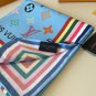 0Lv square scarf, thirteen color Monogram print, hand rolled twill silk material, ful_5678