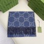 5 Blue+BrownCounter quality double-sided dual color GG pattern jacquard, suitable for