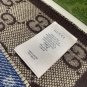 5 Blue+BrownCounter quality double-sided dual color GG pattern jacquard, suitable for