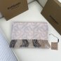 5 Burberry Classic TB Logo Logo vs Grid Design Double sided Cashmere Scarf, Selected Ca
