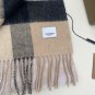 5 Burberry Classic TB Logo Logo vs Grid Design Double sided Cashmere Scarf, Selected Ca