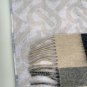 5 Burberry Classic TB Logo Logo vs Grid Design Double sided Cashmere Scarf, Selected Ca