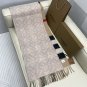 5 Burberry Classic TB Logo Logo vs Grid Design Double sided Cashmere Scarf, Selected Ca